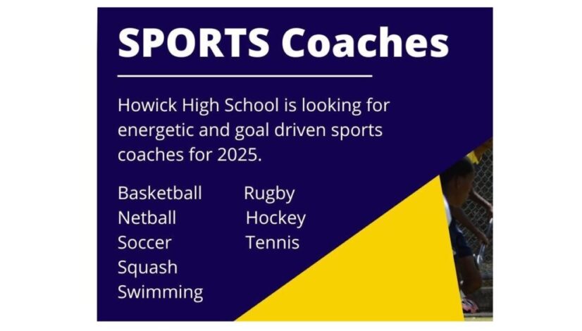 Sports Coach Advert - 1